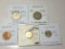 Panama 1953 1/4 Balboa Extra Fine, 1932 5 Centesimos Very Fine, 1953 Centesimo Au