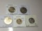 Greece 1966 5 Drachmai Bu, 1971 10 Drachmai Bu, 1973 20 Drachmai Bu, 2002 Euro Unc,1966 20 Lepta Bu