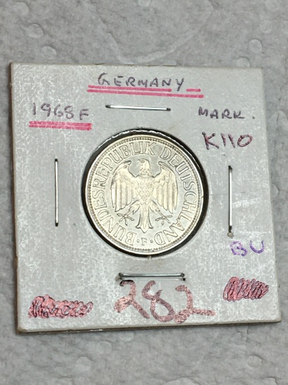 Germany 1 Mark 1968 F Bu
