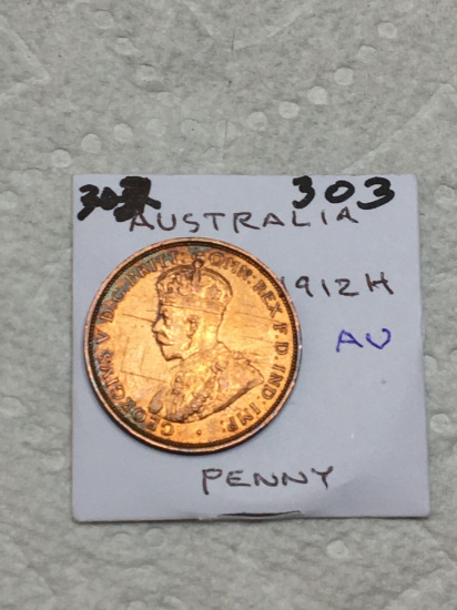 Australia 1912 H Au Penny
