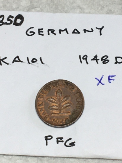 Germany 1948 Pfg Extra Fine
