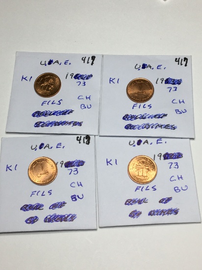 U.A.E 4- Fils 1973 Ch Bu