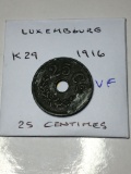 Luxemburg 1916 25 Centimes