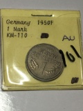 Germany 1950 F 1 Mark Au