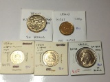 Iran 1981 20 Rials Bu, 2006 100 Rials Bu, 1969 2 Rials Bu, 1969 5 Rials Bu, 1973 10 Rials Bu