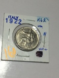 Italy 1922 Lira Ef+