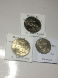 Russia 1990 5 Roubles Bu, 1991 Rouble Bu, 1991 5 Roubles Bu