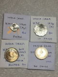 India Republic 1966 (hy) Paisa Bu, 1976 (b) 10 Paise Bu, 1992 (b) Rupee 
