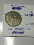 Qatar 2006 50 Dirhams Unc
