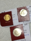 Bahamas 1974 Cent Fm, 19745 Cents Fm, 1974 10 Cent Fm