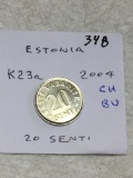 Estonia 2004 20 Senti Ch  Bu