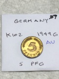 Germany 1949  5  Pfennig Au