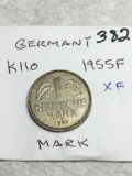 Germany 1955 F Extra Fine