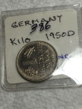 Germany 1950 Mark  Uncirculated