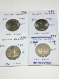 South Korea 100 Won 1980 Au, 1980 Bu, 1980 Xf, 1980 Xf
