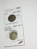 Switzerland  2-20 Rappen 1850 Bb Very Good / Fine