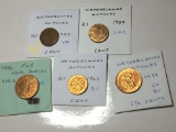 Netherlands Antilles Cents 1952 Very Fine, 1954 Unc, 1963 Bu, 2 1/2 Cent 1956 Bu, 1959 Choice Bu