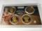 2008 U. S. Mint Presidential Dollar Coins Monroe, Adams, Jackson, Van Buren
