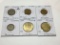 Brit Territories Carribean 1955 25 Cents, Brit Carribean States 1955 5 Cents, Barbados 1988 5 Cents