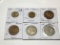 Mexico 1971 Un Peso, 1982 Diez Peso,1985 10 Pesos Au, 1963 Cinco Centavos Extra Fine Red