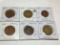 Jamaica 1973 1 Cent Extra Fine, Penny 1945 Extra Fine, 1962, 1961, 1952, 1937 Very Fine