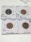 Canada 1 Cent 1853, 1989 Extra Fine Red, 2004 Bu Gem Proof Like, 1963 5 Cent Bu Gem Proof Like