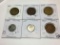 Jamaica 1959 Penny, 1957 Penny, 1945 Penny 1960(vf) 1 Penny, 1969 5 Cent, 1993 5 Cents Bu Gem