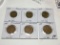 Great Britian 1980 , 1977, 1977 Extra Fine 2 New Pence, 1963, 1944 & 1937 3 Pence