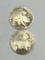 (2) Buffalo Nickels 1926 P & D