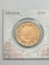 1914 Canadian 1 Cent Awesome Coin W/ Wood Grain Reverse