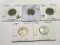 (5) Canadian Nickels 1935 Ef, 1964 Au, 1953 Very Fine, 1963 Extra Fine