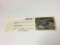 1980 Waterfowl Stamp With Attached Book Reciept