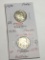 (2) Buffalo Nickels 1930 P Extra Fine Full Horn, 1936 P Au Full Horn