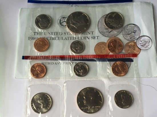 1989 P & D Mint Set