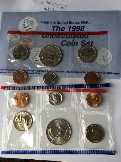 1998 P & D Mint Set