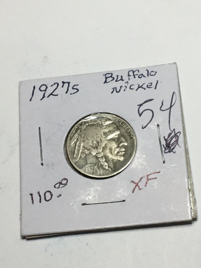 Buffalo Nickel 1927 S Extra Fine