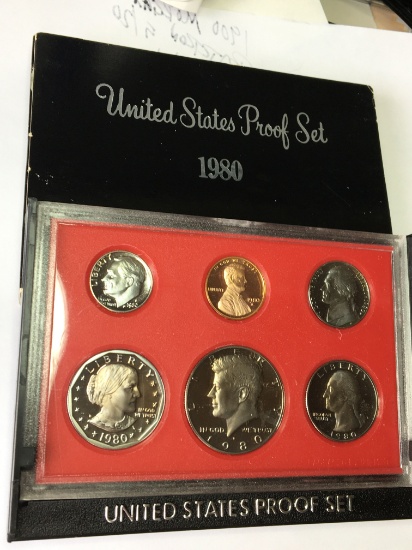 1980 S Proof Set