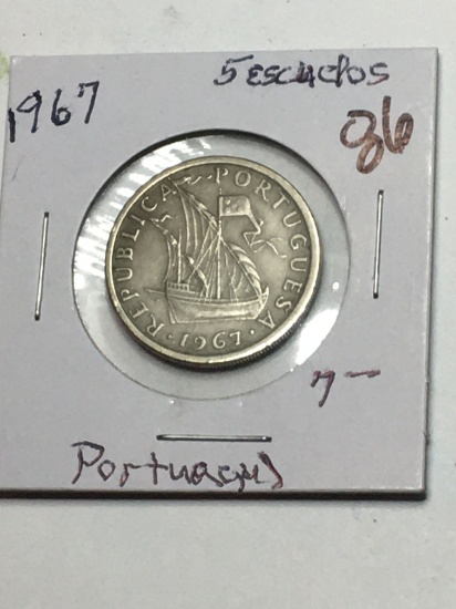 1967 Portugal 5 Escudos