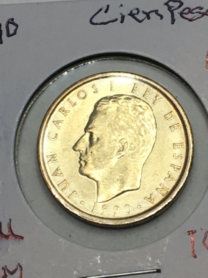 1990 Spain Cien Pesetas