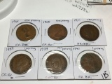 Great Britian 1 Penny 1966, 1961, 1940, 1939, 1937, 1911