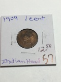 1909 Indian Head Cent