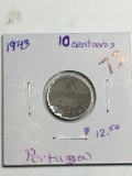 1943 Portugal 10 Centavos