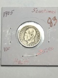 1905 Haiti 5 Centimes
