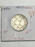 1954 France 100 Francs