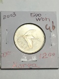 2003 Korea 500 Won