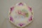 RS Prussia Reflecting Poppies Cake Plate- Red Mark