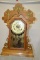 Antique Seth Thomas T&S 8 Day Oak Kitchen Clock.