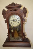 Antique E.N. Welch T&S Kitchen Clock