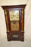 Antique Seth Thomas Triple Decker Pillar Scroll Clock