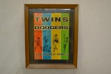 1965 Twins Vs. Dodgers World Series Offical Progam